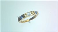 Ringe Sommer Dame in Gelbgold Diamante 0.12 Ct ZAF CT 0.26 DIA CT 0.12 G/VS - ZAF CT 0.26 DIA CT 0.12 G/VS
